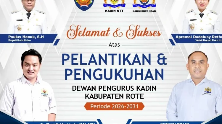 Simson Polin Siap Pimpin KADIN Rote Ndao Periode 2026-2031