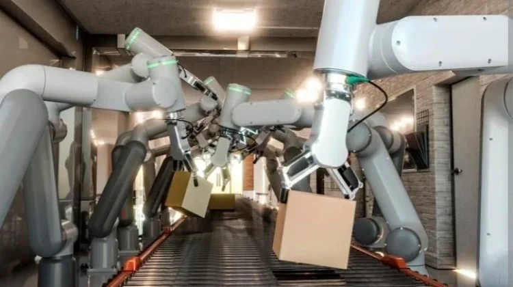 Robot Industri Meningkatkan Efisiensi Produksi Di Pabrik Modern