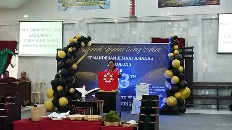 Jemaat Amanau Bangun Gedung Serbaguna, Perkuat Kemandirian