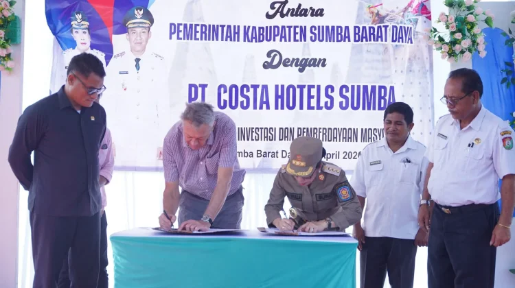Pemkab SBD Teken MoU Investasi Sektor Pariwisata