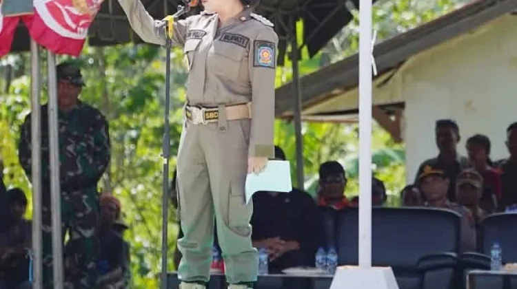 Bupati Ratu Wulla Buka TMMD Dorong Pembangunan  Infrastruktur Desa