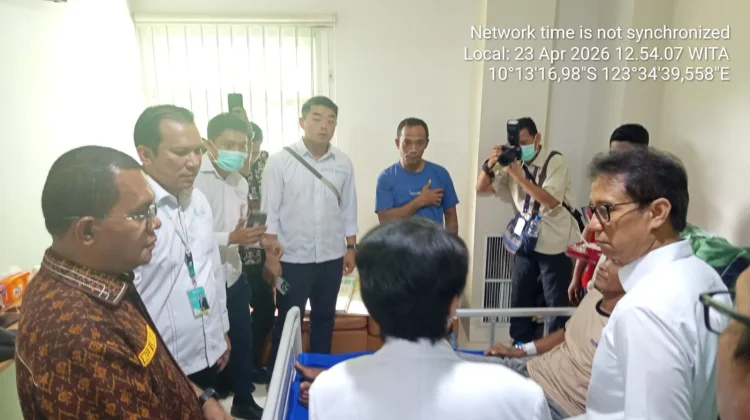 Menkes Budi Sadikin Apresiasi RS Ben Mboi Layani Pasien dari Timor Leste