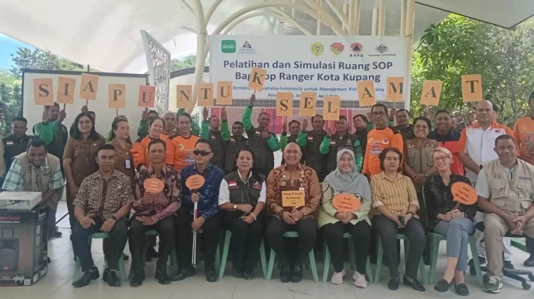 Kolaborasi SIAP SIAGA, BPBD, Grab, Latih Top Ranger Kota Kupang