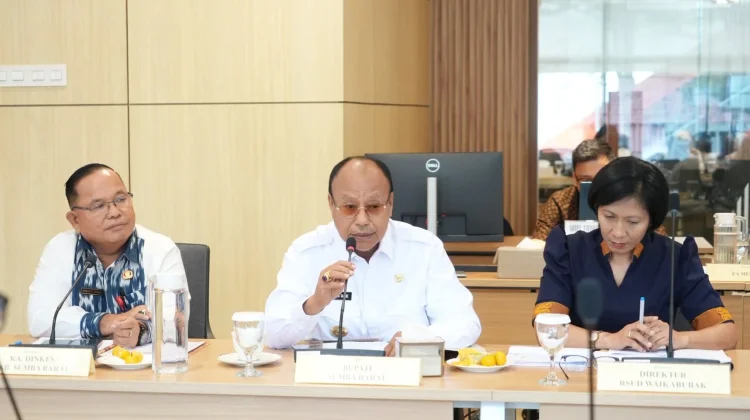 Bupati Sumba Barat Ajukan Anggaran Kesehatan Rp 378 Miliar