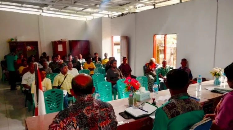 Polsek Kupang Barat Mediasi Kasus Sengketa Tanah Antar Warga