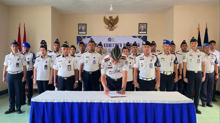 Ikrar Bersama Tegaskan Lapas Waikabubak Bersih dari Narkoba
