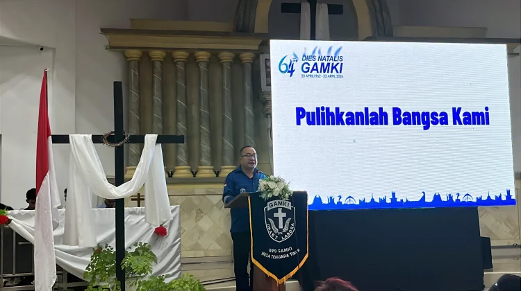 GAMKI Tegaskan Komitmen Pelayanan Nyata di Usia 64 Tahun