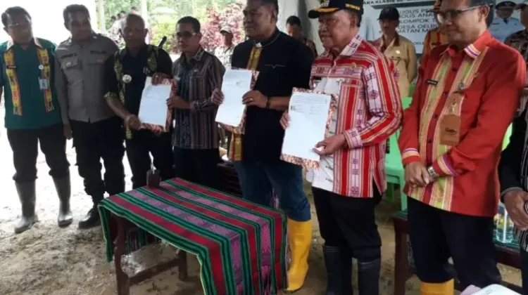 Pemda TTS Tekan MoU  Sinode GMIT Pengembangan Kopi