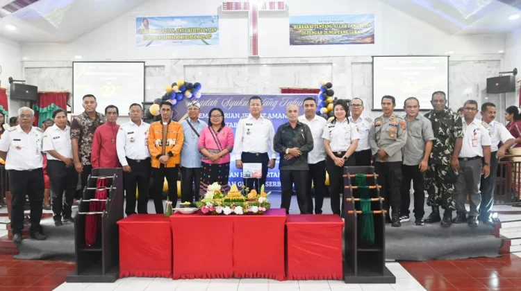 Bupati Kupang Hadiri HUT GMIT Amanau Tablolong