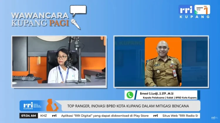 Relawan Top Ranger BPBD Kota Kupang Dilatih Jadi First Responder Darurat Medis