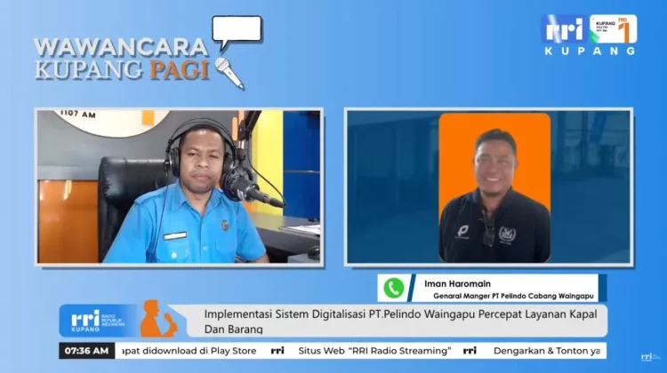 PT Pelindo Cabang Waingapu Menerapkan Sistem Layanan Digital