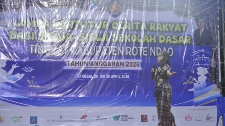 Puluhan Siswa SD Tampil Memukau di Lomba Bertutur Cerita Rakyat