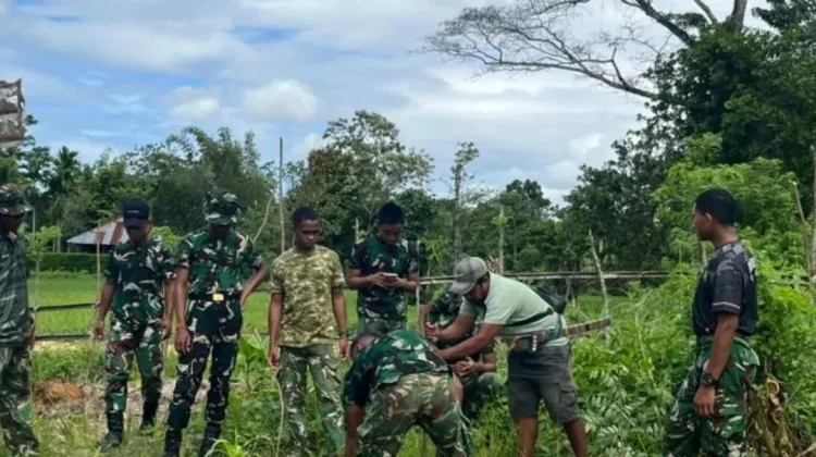 Satgas TMMD Percepat Pembangunan MCK Desa Wewewa Selatan