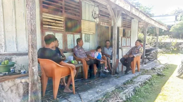 Polsek Rote Barat Daya Intensifkan KRYD di Desa Meoain