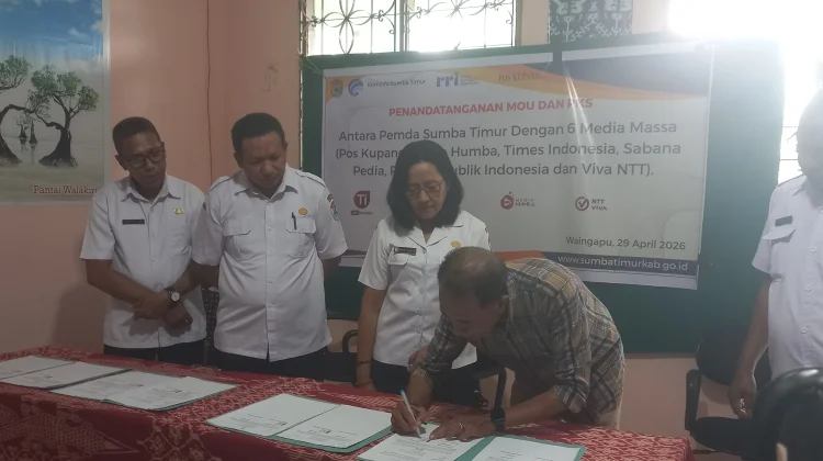 Diskominfo Sumba Timur Perkuat Kemitraan Strategis Bersama Enam Media
