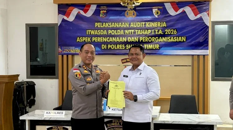 Itwasda NTT Laksanakan Audit Kinerja Tahap I di Polres Sumba Timur