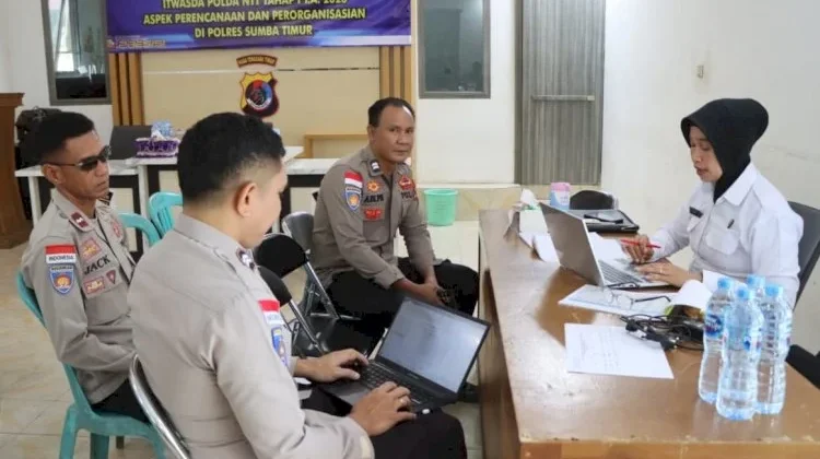 Audit Kinerja Itwasda NTT Perkuat Tata Kelola di Polres Sumba Timur