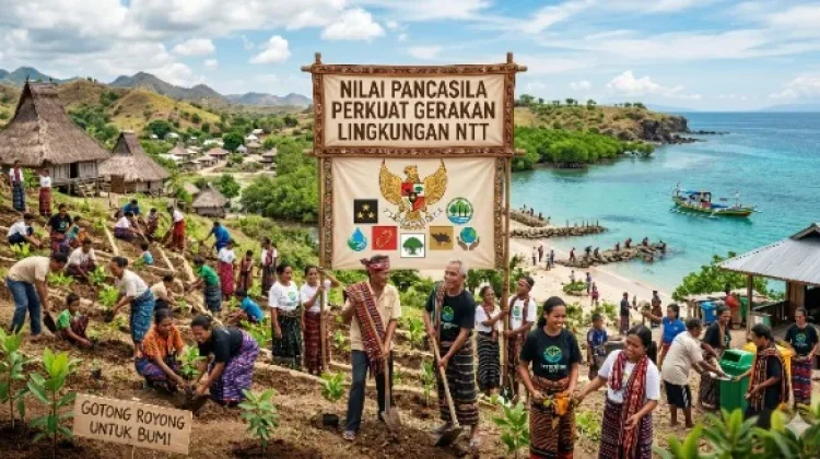 Implementasi Nilai Pancasila Perkuat Gerakan Lingkungan NTT