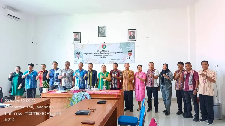 Pemkab Sumba Barat Perkuat Strategi Sanitasi Tahun 2026