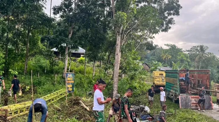 Program TMMD 128 Hadirkan  Air Bersih untuk Masyarakat Desa Umbu Wango