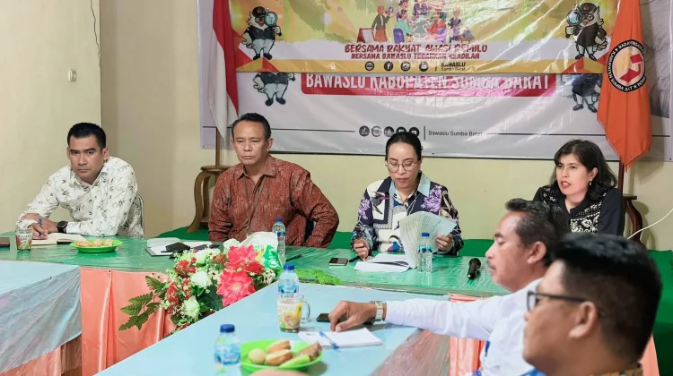 Bawaslu Sumba Barat Perkuat mitigasi Pencegahan Sengketa Pemil/ Pilkada