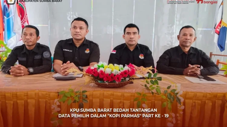 KPU Sumba Barat Bahas Tantangan Data Pemilih