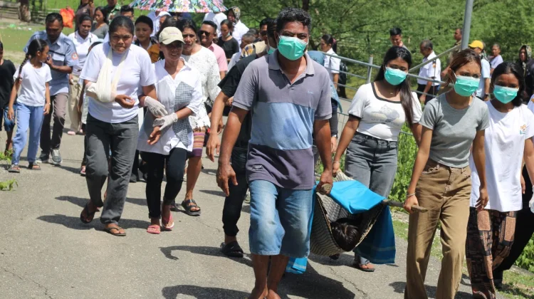 Masyarakat Desa Benu Dilatih Hadapi Ancaman Banjir