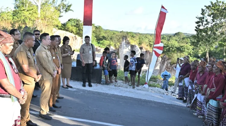 Tugu Pembatas Kota Simbol Pemersatu Masyarakat Dua Wilayah