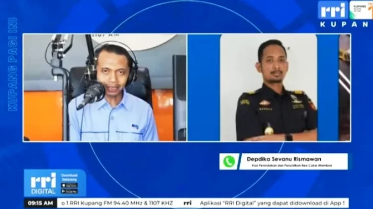 Bea Cukai Atambua Beri Edukasi Masyarakat Soal Cukai