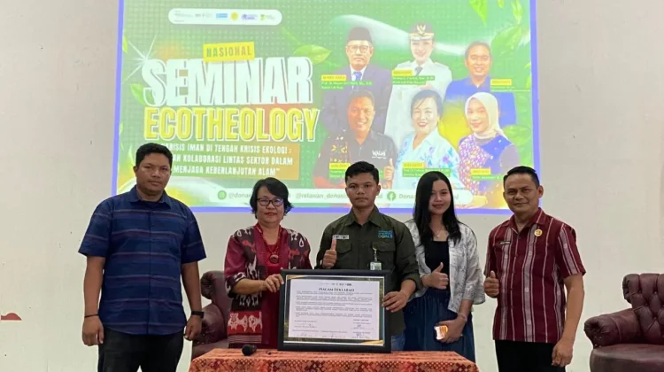 Krisis Ekologi NTT Jadi Perhatian Seminar Nasional Ecotheology di Kupang