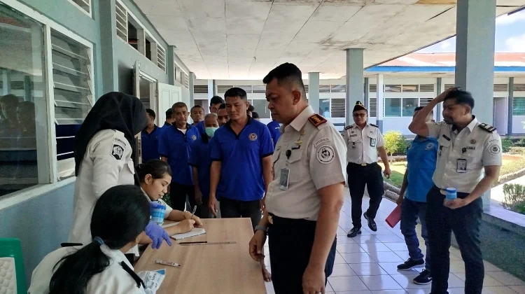 Lapas Kupang Gelar Tes Urin 100 Persen Petugas dan WBP Negatif Narkoba