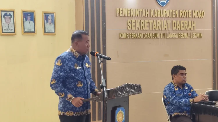 Pejabat Baru Dilantik, Pemkab Rote Ndao Dorong Birokrasi Digital