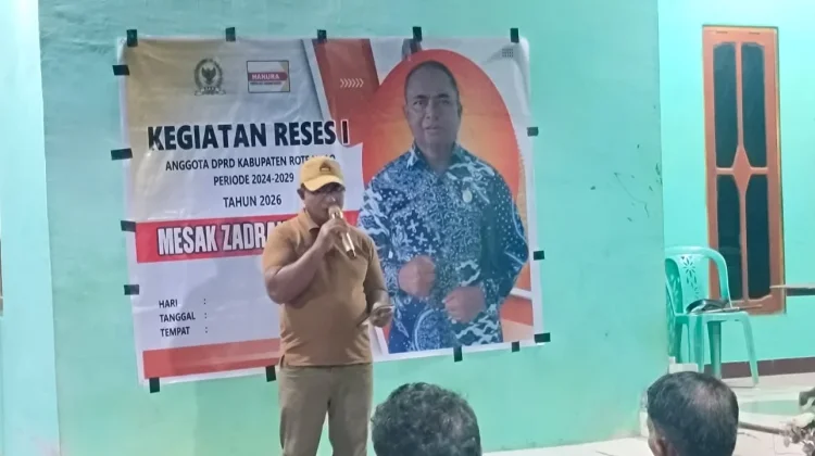 Mesak Lonak Serap Aspirasi Warga di Kecamatan Lobalain