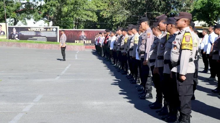 Polresta Kupang Kota Siap Amankan Kunker Wakil Menteri PANRB di Kota Kupang