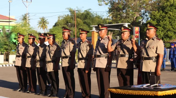 Rotasi Pejabat, Kapolres Sumba Timur Pimpin Sertijab dan Pelantikan