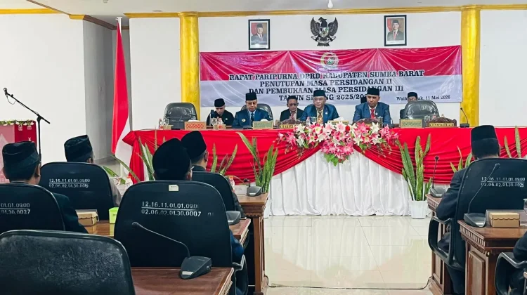 Sidang Paripurna DPRD Penutupan Masa Persidangan II Sekaligus Pembukaan Masa Per