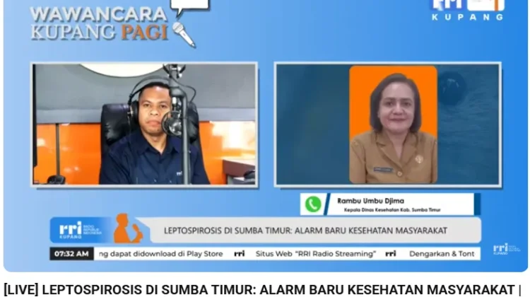 Dua Kasus Leptospirosis Pertama Ditemukan di Sumba Timur