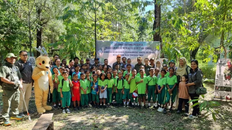 BBKSDA NTT Bentuk Karakter Siswa SDN Nefosaka Jadi Generasi Pelestari