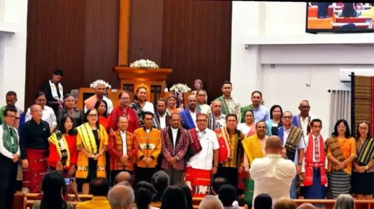 Ibadah Bulan Budaya Alor Pantar  GMIT Agape Kupang