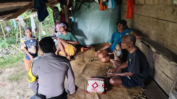 Bhabinkamtibmas Uburaya Ajak Warga Tingkatkan Kamtibmas Masyarakat Sejahtera