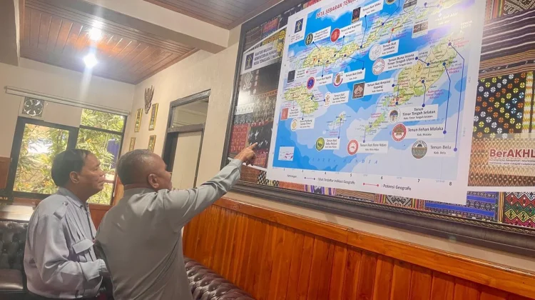 Wartawan Media Gatra.com Temui Kakanwil Kemenkum NTT