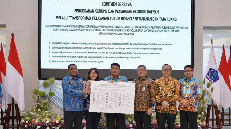 ATR/BPN dan KPK Gulirkan 9 Program Strategis untuk Pemda Sulut