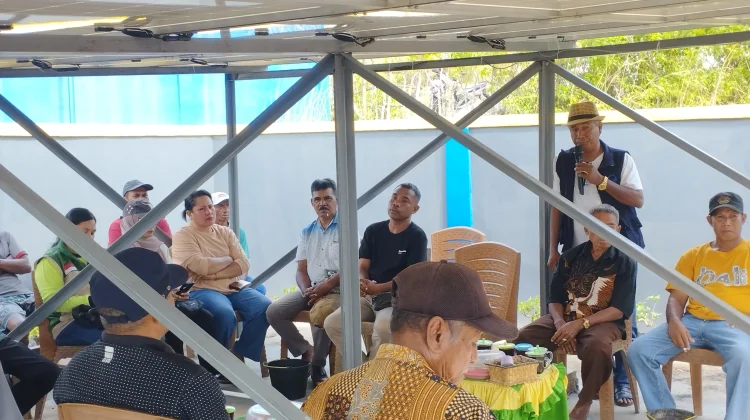Gelar Reses di Komplek Persawahan, Alfred Saudila Serap Aspirasi Petani