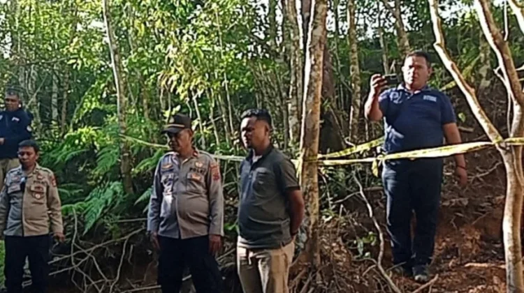 Aparat Gabungan Pasang Police Line Tambang Ilegal Wanggameti