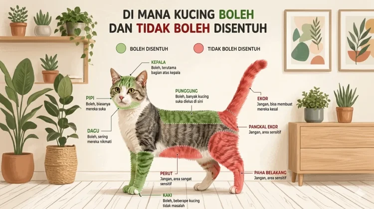 Kenali Area Sensitiv Seekor Kucing