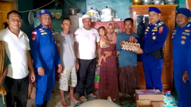 Hilang Melaut Nelayan Pulau Papagarang Dapat Bantuan Kemanusiaan