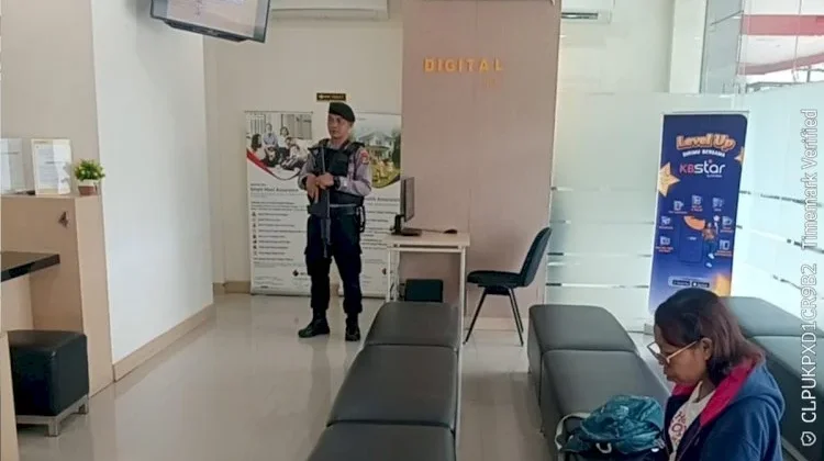 Polresta Kupang Kota Kawal Sektor Perbankan di Kota Kupang