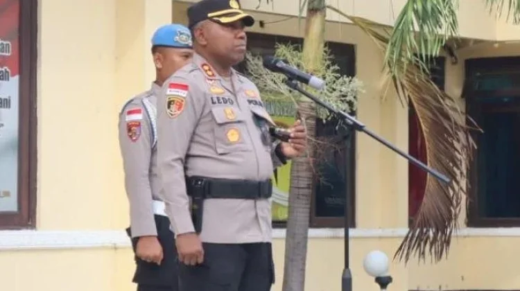 Kapolres Kupang Minta Pelayanan Terbaik Kepada Masyarakat
