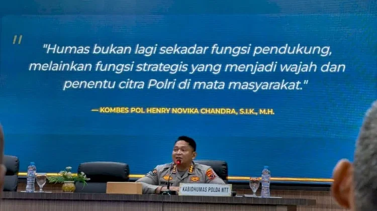 Kabid Humas Polda NTT: Teknologi AI Harus Diimbangi Tanggung Jawab Moral