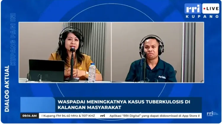 Dinkes NTT Imbau Warga Waspadai Penularan Tuberkulosis melalui Udara